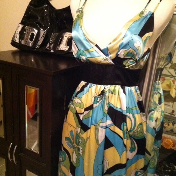 Never worn satin dress. Bundle trade!