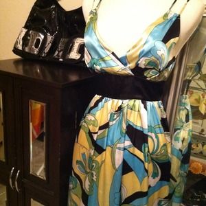 Never worn satin dress. Bundle trade!