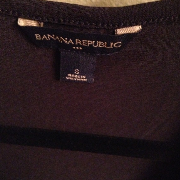 SOLD IN A BUNDLE. Black banana republic top - Picture 2 of 4