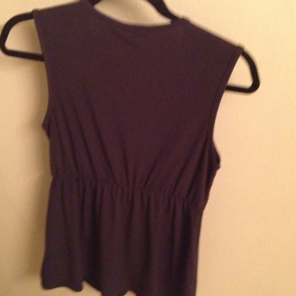 SOLD IN A BUNDLE. Black banana republic top - Picture 3 of 4