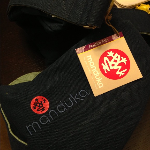 Blue Manduka Practice Tote