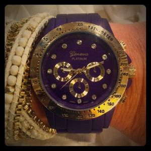 NEW PURPLE/GOLD WATCH
