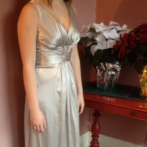 Silver Narianna Formal Dress size Small