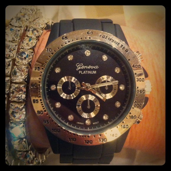 NEW FLAT CHARCOAL WATCH