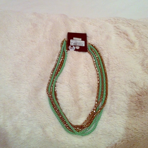 Detailed Teal Necklace