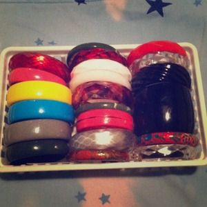 Bangled bracelets