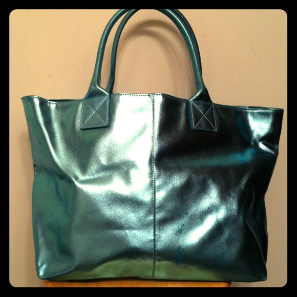 Gap Shiny Blue Bag! Blingy!!