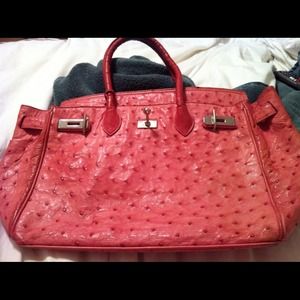 Authentic Ostrich purse