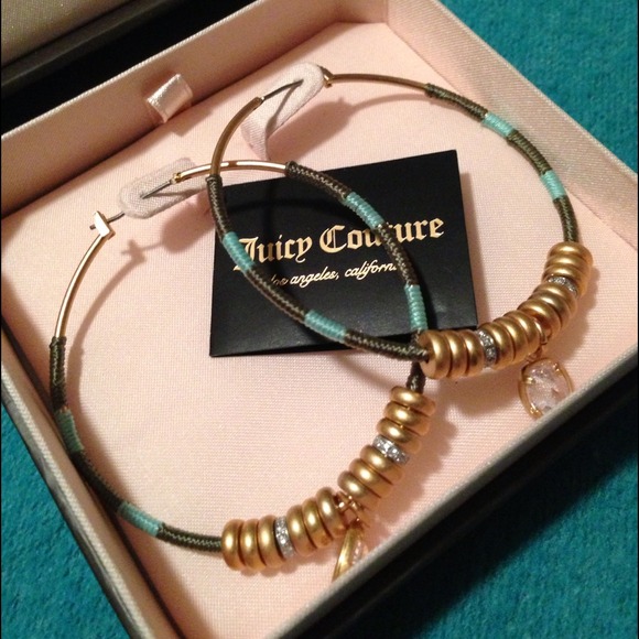 Juicy Couture earrings :)