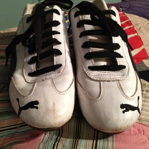 ❌DONATED❌ Puma Speed Cat White & Black - Picture 2 of 3
