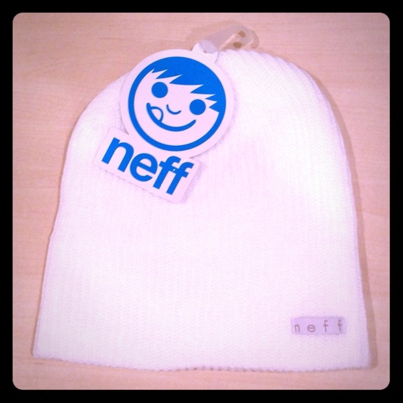 Neff Accessories - Neff White Beanie