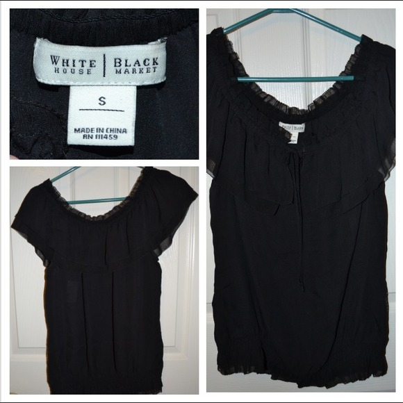 ⚡REDUCED!!!⚡Black "White House | Black Market" Top