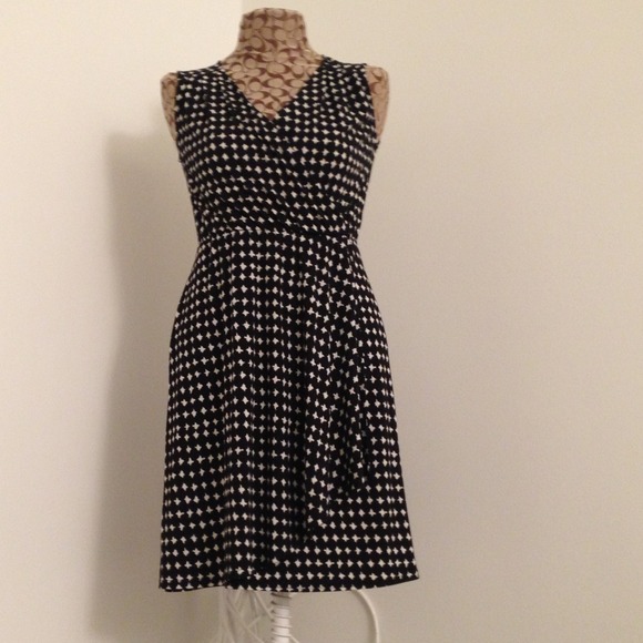 black white little dress