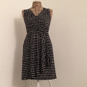 black white little dress