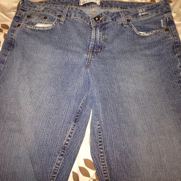 LEI WASHED up denim jeans - Picture 1 of 3