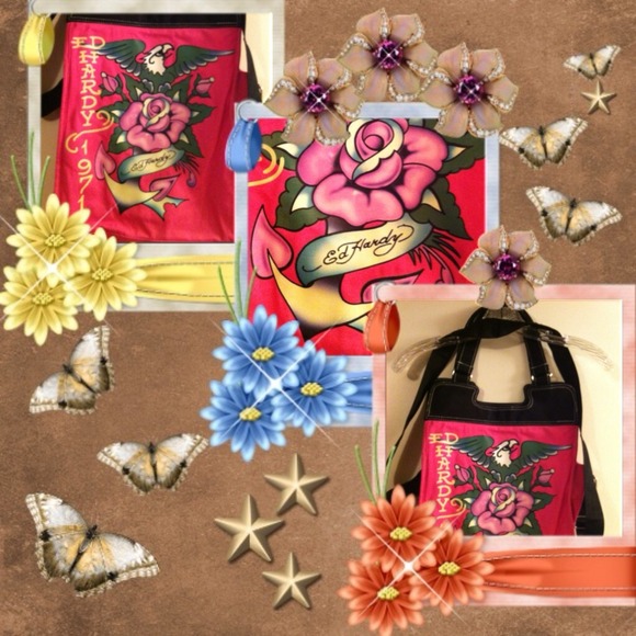 Ed Hardy Handbags - NWOT Ed Hardy bag.