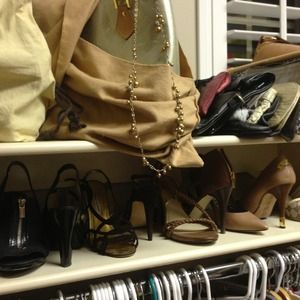 Ann Taylor matte vintage gold Necklace