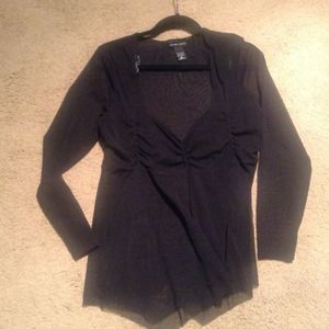 New York & Company Sheer Top