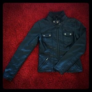 Black Motorcycle Jacket