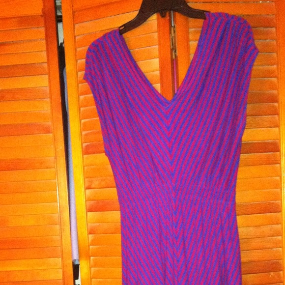 Mossimo Purple & Raspberry Hi-Low Dress - Picture 3 of 4