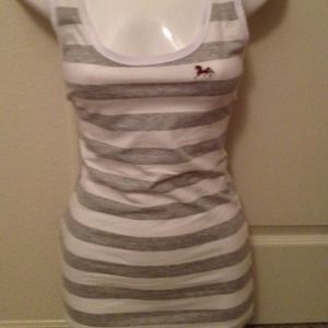 Cute cotton striped tank