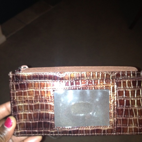Chocolate brown thin wallet