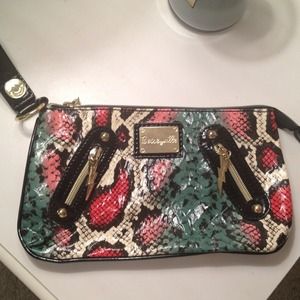 Betsy Johnson clutch bag