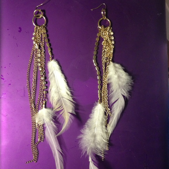 Urban Outfitters Jewelry - Feather Earrings