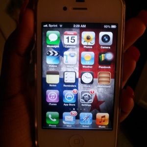 White sprint iphone 4