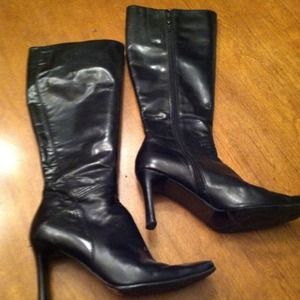 Nine West black boots