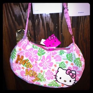 Hawian hello kitty purse