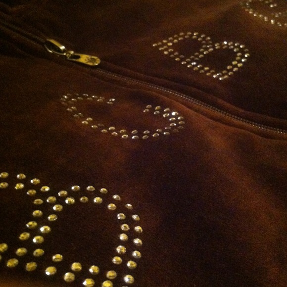 Brand New BCBG velour zip up jacket! - Picture 2 of 3