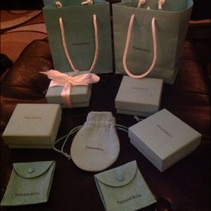💙TIFFANY & CO. BOXES & BAGS   Prices vary $10-$20