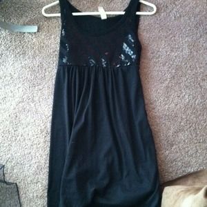 No Boundaries Medium Sequin Summer Dress