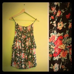 🌺 Floral Summer Mini Dress 🌺