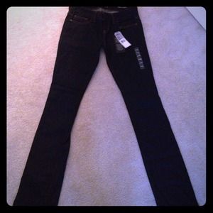 Guess jeans and two Express tops Bundle