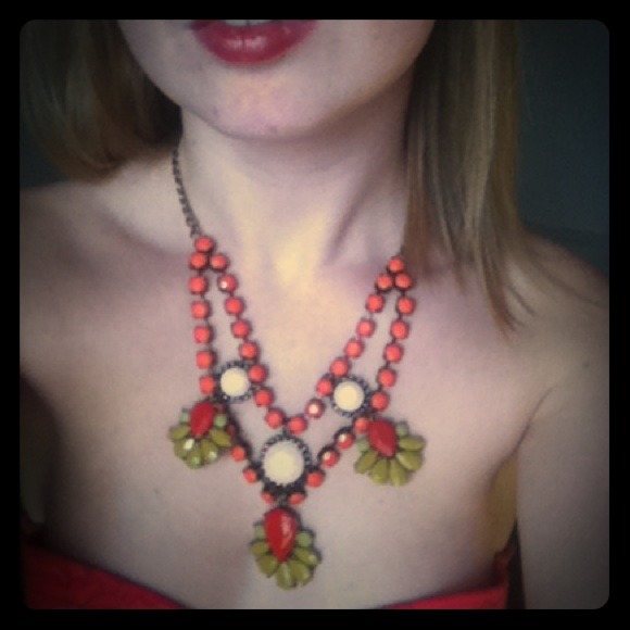 Fossil necklace.
