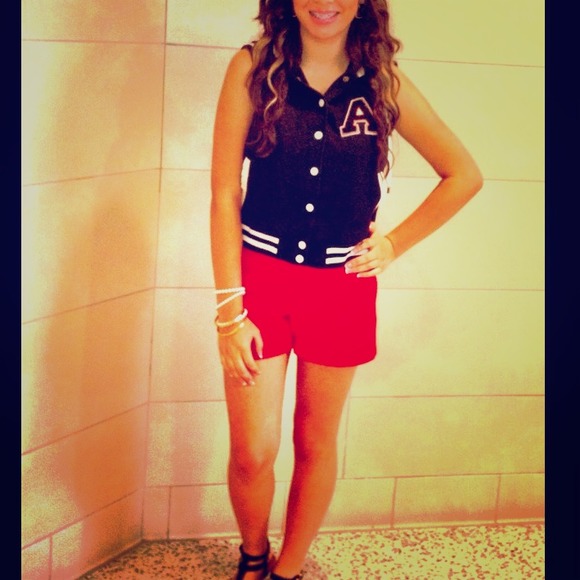 Forever 21 varsity vest! With letter "A"