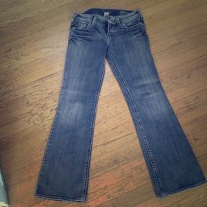 Gray boot cut Silver Brand jeans