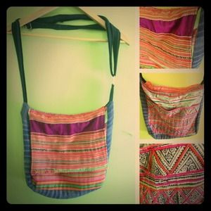 🍃✌ Navajo Handmade Messenger Bag