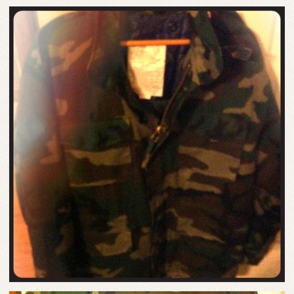 Thick warm Camo Jacket! New!