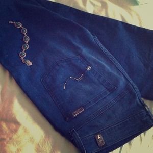 Straight leg premium jeans worn once