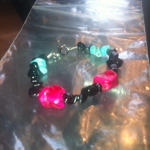 Pink Nugget Bracelet