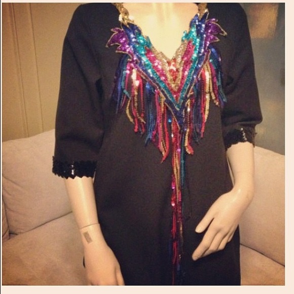 Vintage sequin dress!!