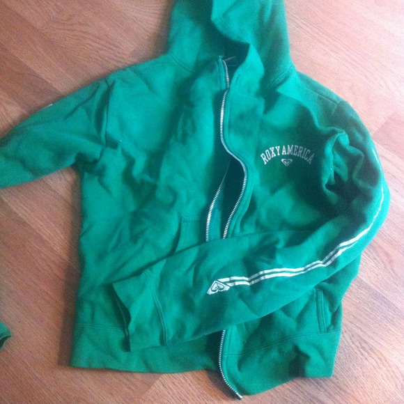 🌴ROXY🌴Jacket Green W/Hoodie