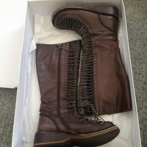 Reserve ❤️ Brown leather boots