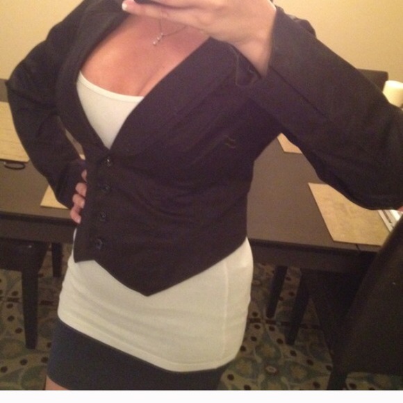 Black "G by Guess" blazer.