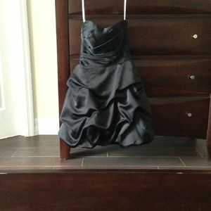 Short fun evening cocktail dress