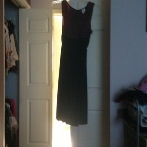 Bicolor cocktail dress