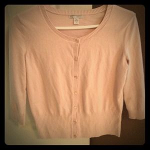 Light pink Gap cardigan, size M
